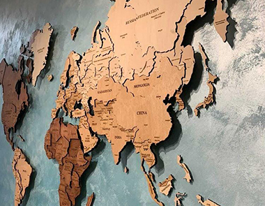 map substrate